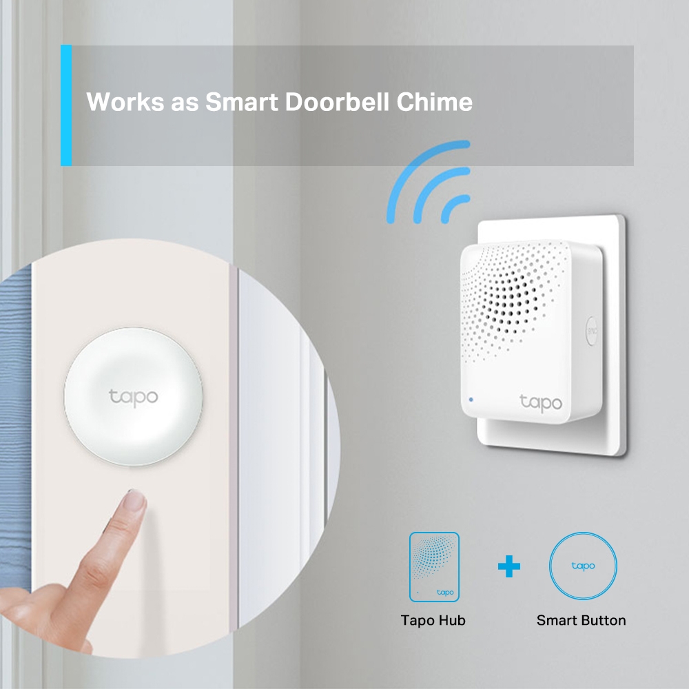 Tapo H100 | Tapo Smart IoT Hub with Chime | TP-Link Tapo google home